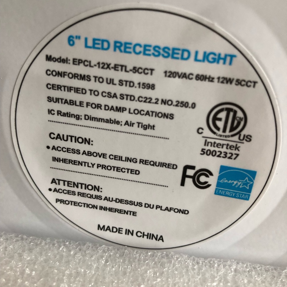 LED downlight panels - Picture 4 of 8